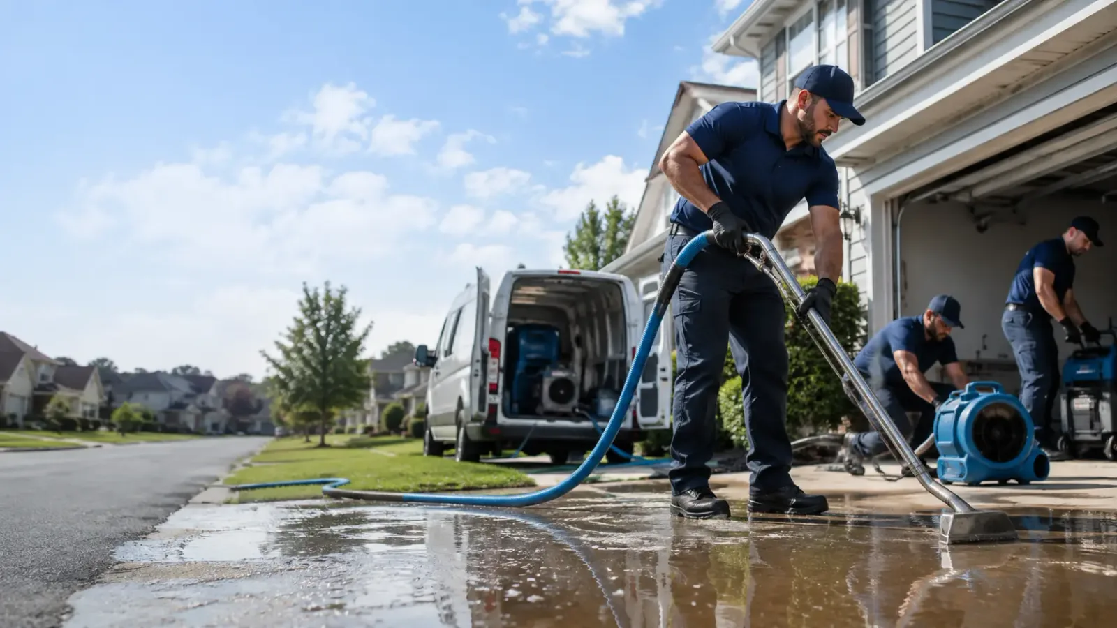 Flood Damage Restoration in Kell, IL